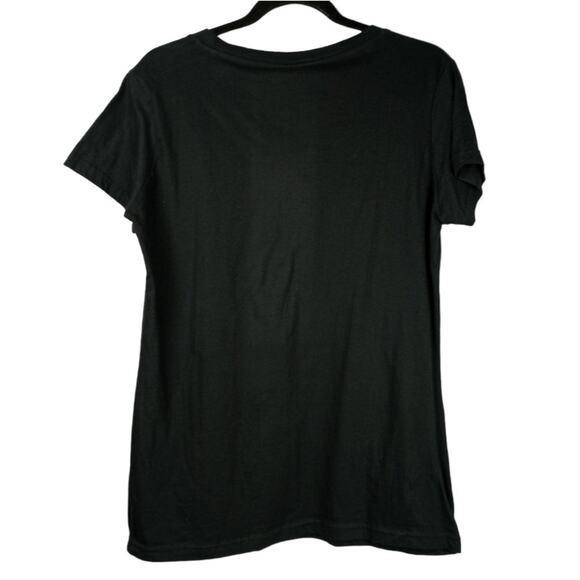 HARVE' BENARD NWT Women's Fleur-de-lis Fitted Tee. L - Picture 3 of 5